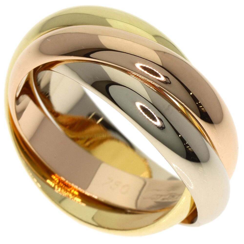CARTIER 18k Gold Trinity Ring #51
